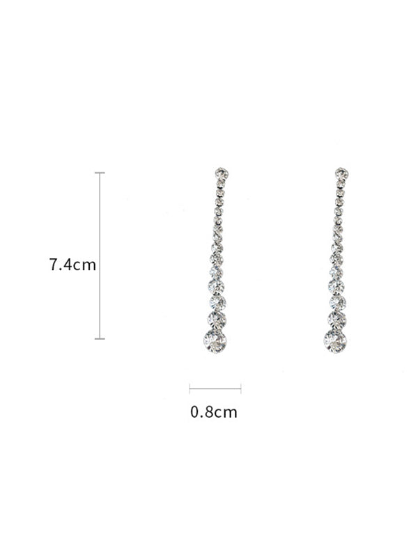 xakxx Original Statement Rhinestone Earrings