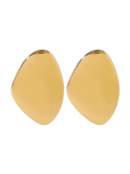 xakxx Geometric Solid Color Drop Earrings