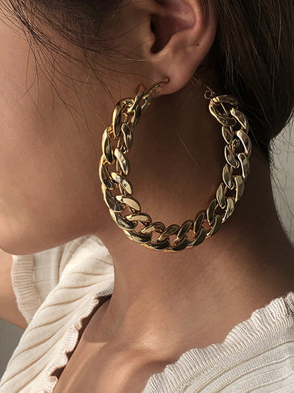 xakxx Original Cool Statement Chain Earrings