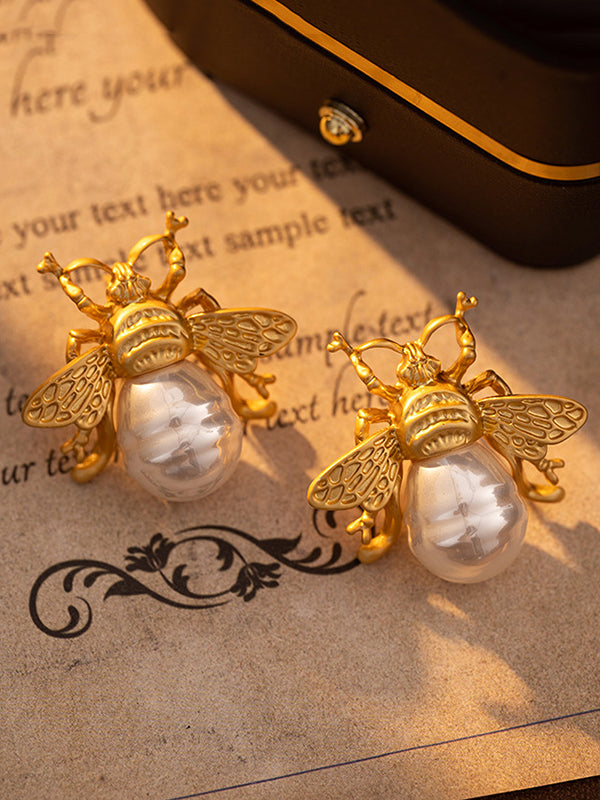 xakxx Bee Shape Earrings Accessories