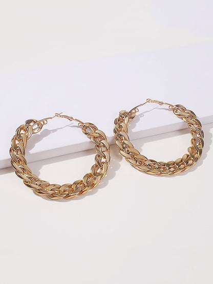 xakxx Original Cool Statement Chain Earrings