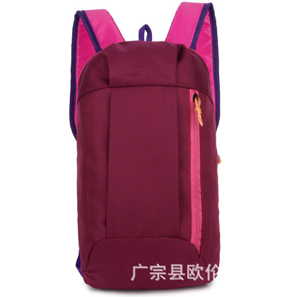 Factory Direct Sales Outdoor Sports Backpack Men's and Women's Leisure Travel Backpack Lightweight Gift Logo Outdoor Bag