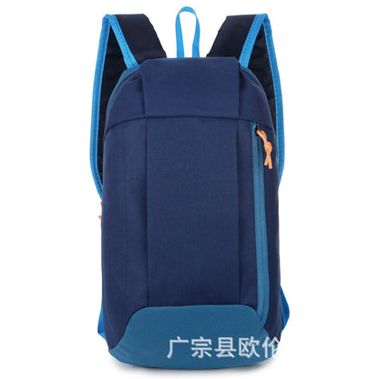 Factory Direct Sales Outdoor Sports Backpack Men's and Women's Leisure Travel Backpack Lightweight Gift Logo Outdoor Bag