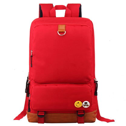 One Distribution Delivery Custom Printing Youth Student Schoolbag Large Capacity Travel Bag Men's and Women's Backpack