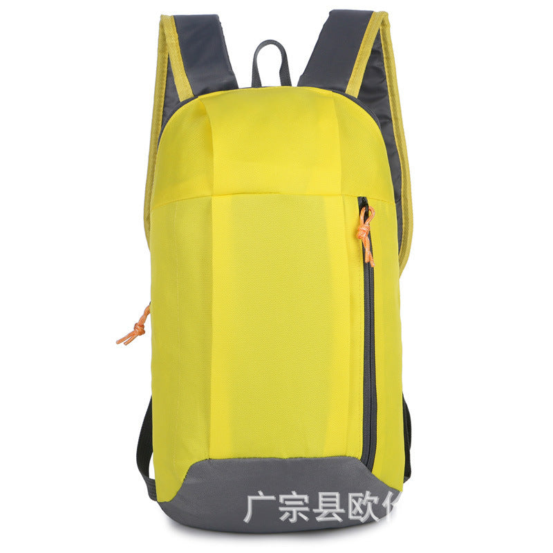 Factory Direct Sales Outdoor Sports Backpack Men's and Women's Leisure Travel Backpack Lightweight Gift Logo Outdoor Bag