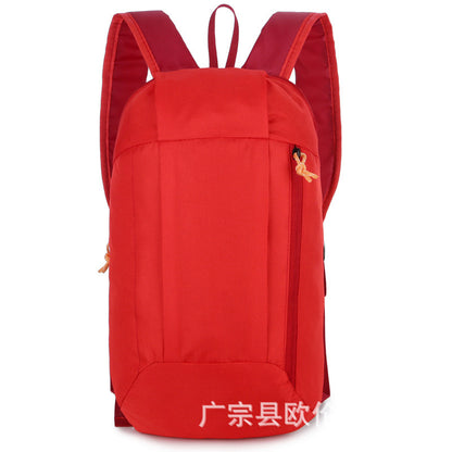 Factory Direct Sales Outdoor Sports Backpack Men's and Women's Leisure Travel Backpack Lightweight Gift Logo Outdoor Bag