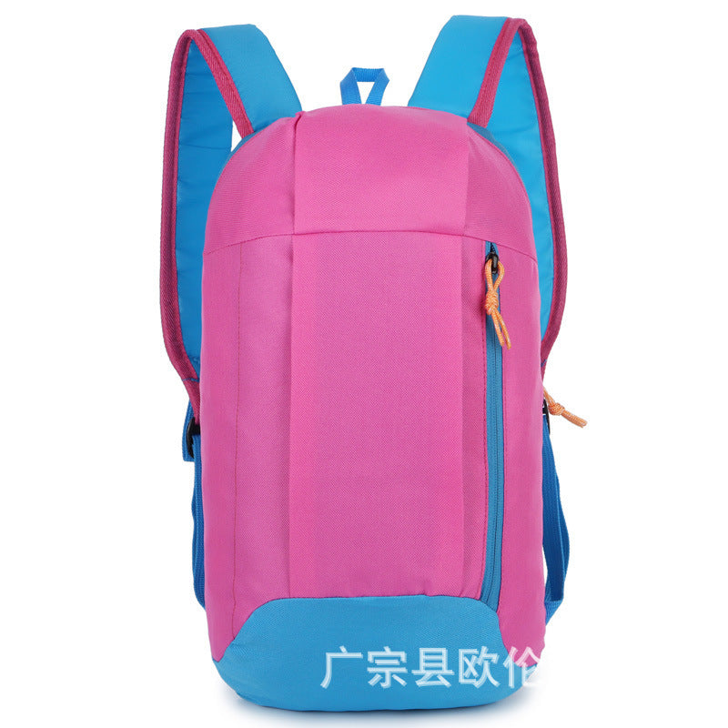 Factory Direct Sales Outdoor Sports Backpack Men's and Women's Leisure Travel Backpack Lightweight Gift Logo Outdoor Bag