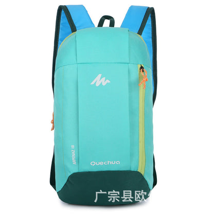 Factory Direct Sales Outdoor Sports Backpack Men's and Women's Leisure Travel Backpack Lightweight Gift Logo Outdoor Bag