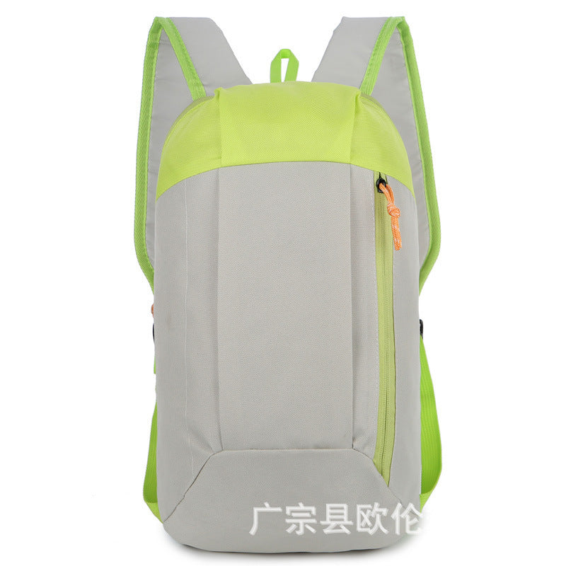 Factory Direct Sales Outdoor Sports Backpack Men's and Women's Leisure Travel Backpack Lightweight Gift Logo Outdoor Bag