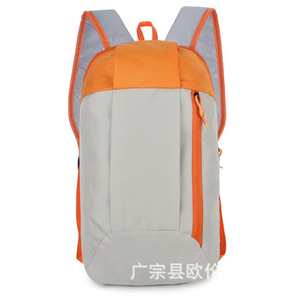 Factory Direct Sales Outdoor Sports Backpack Men's and Women's Leisure Travel Backpack Lightweight Gift Logo Outdoor Bag