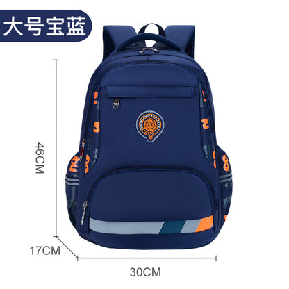 New Elementary and Middle School Student Schoolbags Men's Korean-Style Large Capacity Backpack for Children and Boys in Grade 1-3-6 One Piece Dropshipping 5