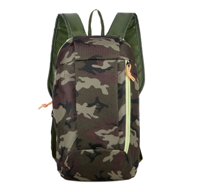 Factory Direct Sales Outdoor Sports Backpack Men's and Women's Leisure Travel Backpack Lightweight Gift Logo Outdoor Bag