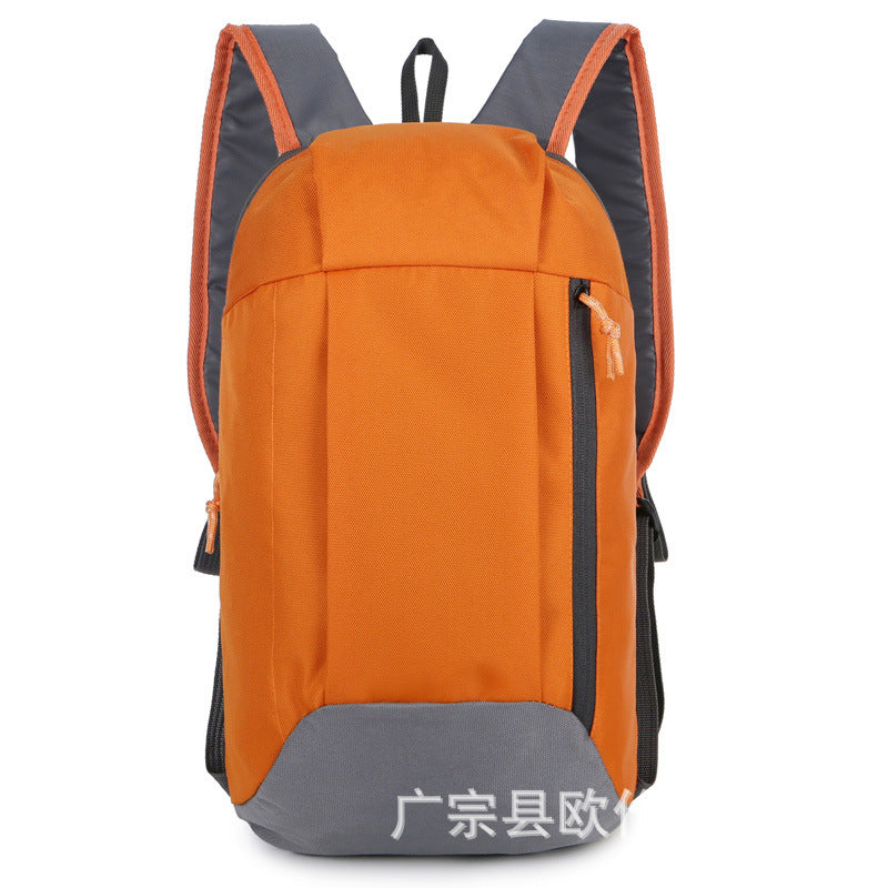 Factory Direct Sales Outdoor Sports Backpack Men's and Women's Leisure Travel Backpack Lightweight Gift Logo Outdoor Bag