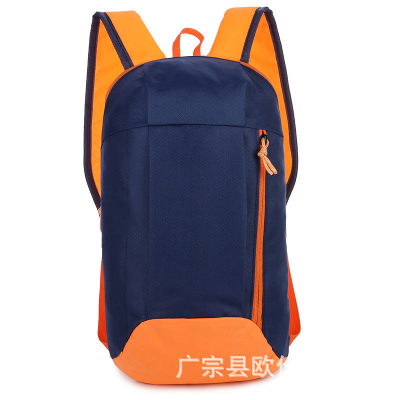 Factory Direct Sales Outdoor Sports Backpack Men's and Women's Leisure Travel Backpack Lightweight Gift Logo Outdoor Bag