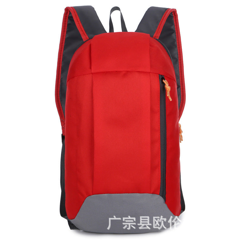 Factory Direct Sales Outdoor Sports Backpack Men's and Women's Leisure Travel Backpack Lightweight Gift Logo Outdoor Bag