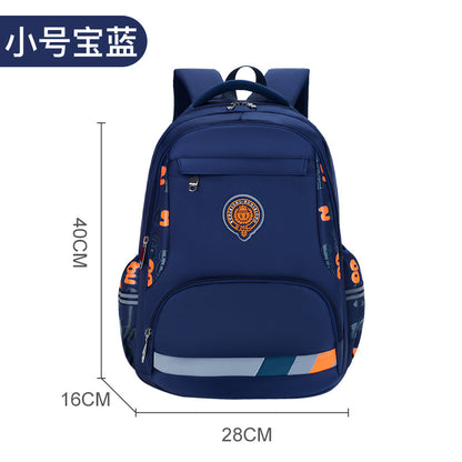 New Elementary and Middle School Student Schoolbags Men's Korean-Style Large Capacity Backpack for Children and Boys in Grade 1-3-6 One Piece Dropshipping 5