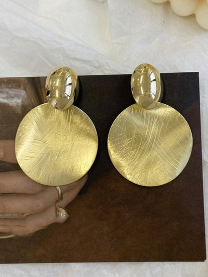 xakxx Geometric Solid Color Earrings Accessories