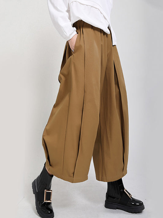 xakxx Original 3 Colors Simple Casual Wide-Leg Pants