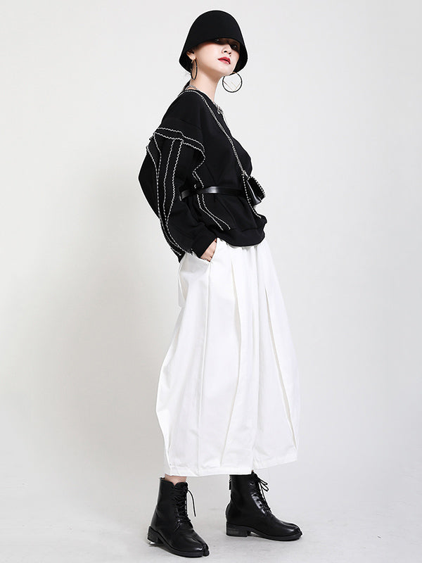 xakxx Original 3 Colors Simple Casual Wide-Leg Pants