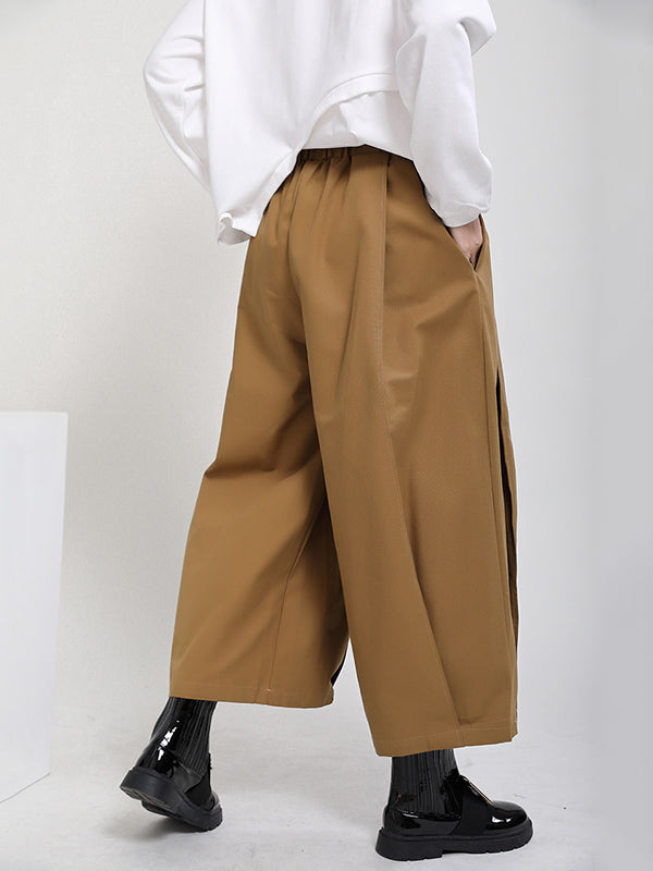 xakxx Original 3 Colors Simple Casual Wide-Leg Pants