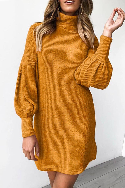 Xakxx O Neck Autumn Sexy Dress(3 Colors)