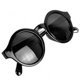 xakxx New Super Trendy Retro Round Frame Sunglasses Eyewear UV 400 Unisex Plate Frames