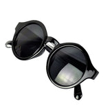 xakxx Fashion Unisex Retro Round Plastic Frame Sunglasses