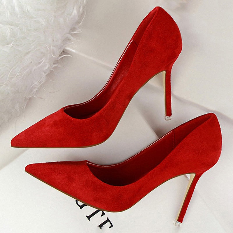 xakxx Shoes Women Pumps Fashion High Heels For Women Shoes Casual Pointed Toe Women Heels Stiletto Ladies Chaussures Femme