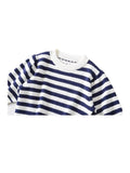 xakxx xakxx - New women's clothing, stylish, casual, elegant, thin, Ruili round neck short-sleeved striped textured sweater