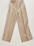 xakxx xakxx- Spring New Women's  Fashion Versatile Professional Style Commuter Loose Leg Pants