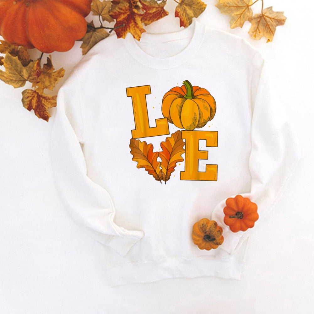 xakxx Thanksgiving It's Fall Yall Thanksgiving Sweatshirt Fall Graphic Tops Clothes Fashion Retro Autumn Hoodie Pumpkin Spice Pullover Streetshirts