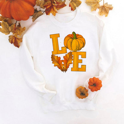 xakxx Thanksgiving It's Fall Yall Thanksgiving Sweatshirt Fall Graphic Tops Clothes Fashion Retro Autumn Hoodie Pumpkin Spice Pullover Streetshirts