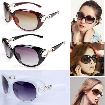 xakxx New Fashion Women&#039;s Sun Glasses Retro Designer Big Frame Sunglasses 3 Colors CaF