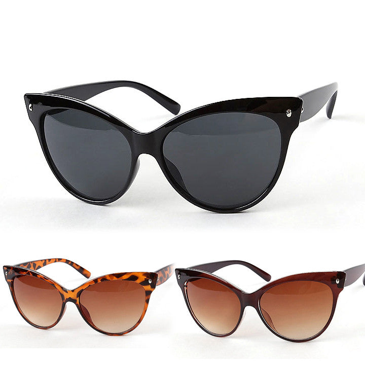 xakxx New Eyewear Women's Retro Vintage Shades Fashion Oversized Designer Sunglasses