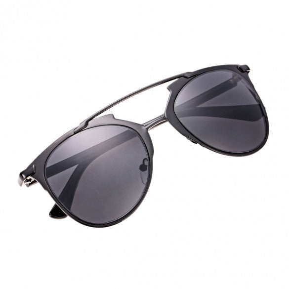 xakxx Vintage Style Unisex Mirror Lens Sunglasses Glasses Eyewear Metal Frame