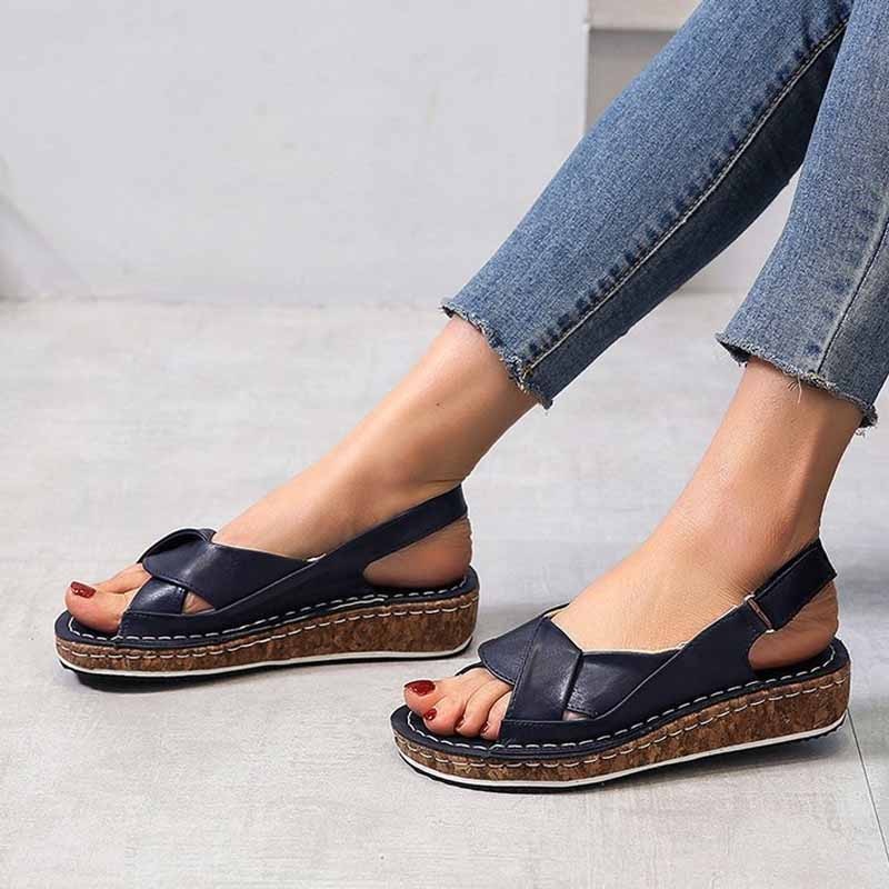 xakxx Women Sandals New Summer Fashion Shoes Women Comfort Walking Ladies Sandalias Female Casual Footwear Sandalias Mujer 35-43