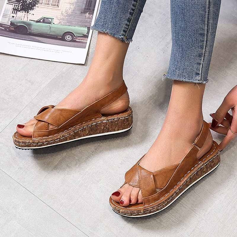 xakxx Women Sandals New Summer Fashion Shoes Women Comfort Walking Ladies Sandalias Female Casual Footwear Sandalias Mujer 35-43