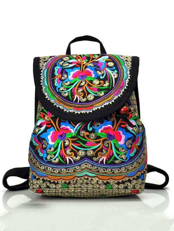 xakxx National Exquisite Embroidered Mini Bag