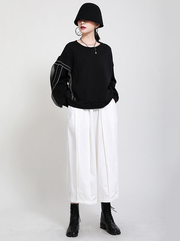 xakxx Original 3 Colors Simple Casual Wide-Leg Pants