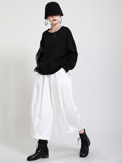 xakxx Original 3 Colors Simple Casual Wide-Leg Pants