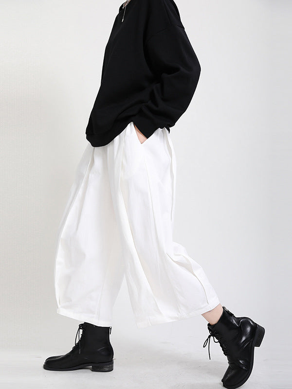 xakxx Original 3 Colors Simple Casual Wide-Leg Pants