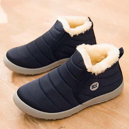 Christmas Gift Fashion Women Shoes Plush Girls Winter Women Boots Round Toe Boot Female Platform Woman Boot Casual Footwear Chaussures Femme